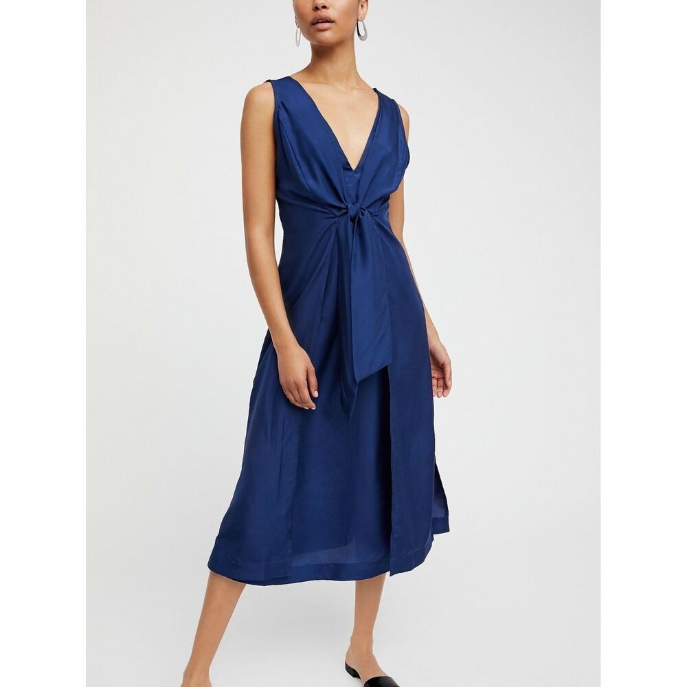 Free People Mumbai Nights Silk Dress